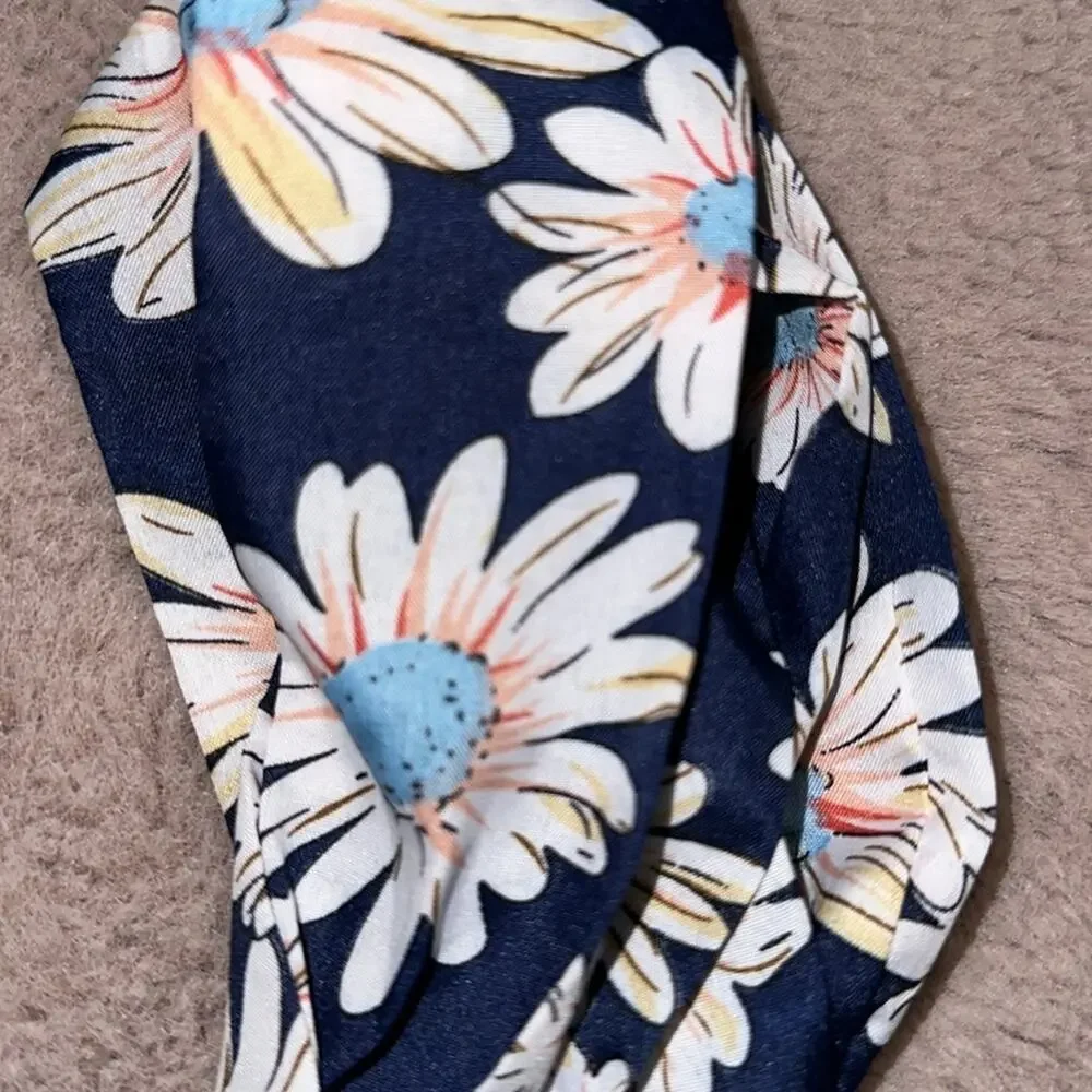 Set of Five Fabric Loop Headbands